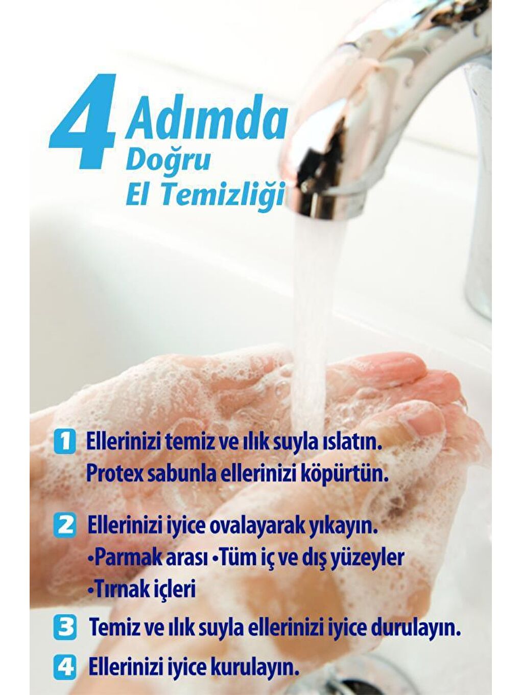 protex Beyaz Ultra Uzun Süreli Koruma Antibakteriyel Sıvı Sabun 1500 ml + 300 ml - 4