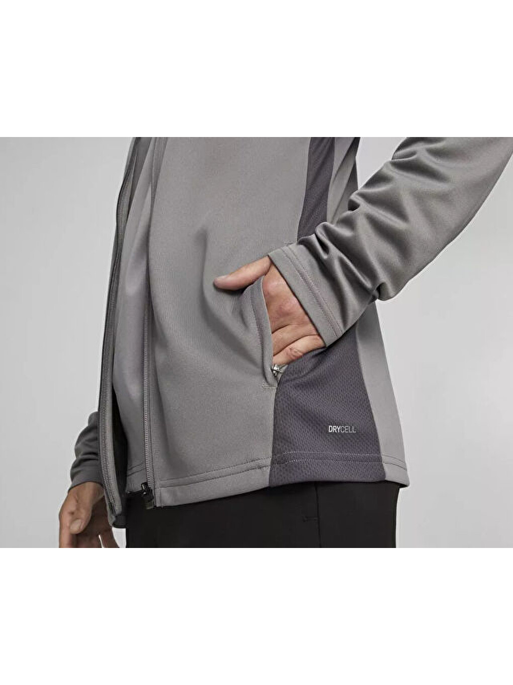 Teamgoal Training Jacket Erkek Futbol Antrenman Ceketi 65863313 Gri-5