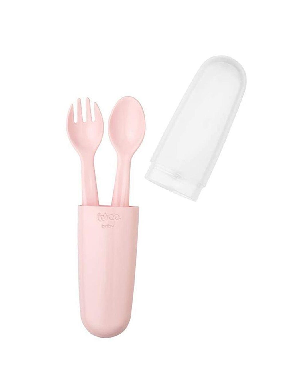 Saklama Kutulu Çatal Kaşık Seti - PEMBE