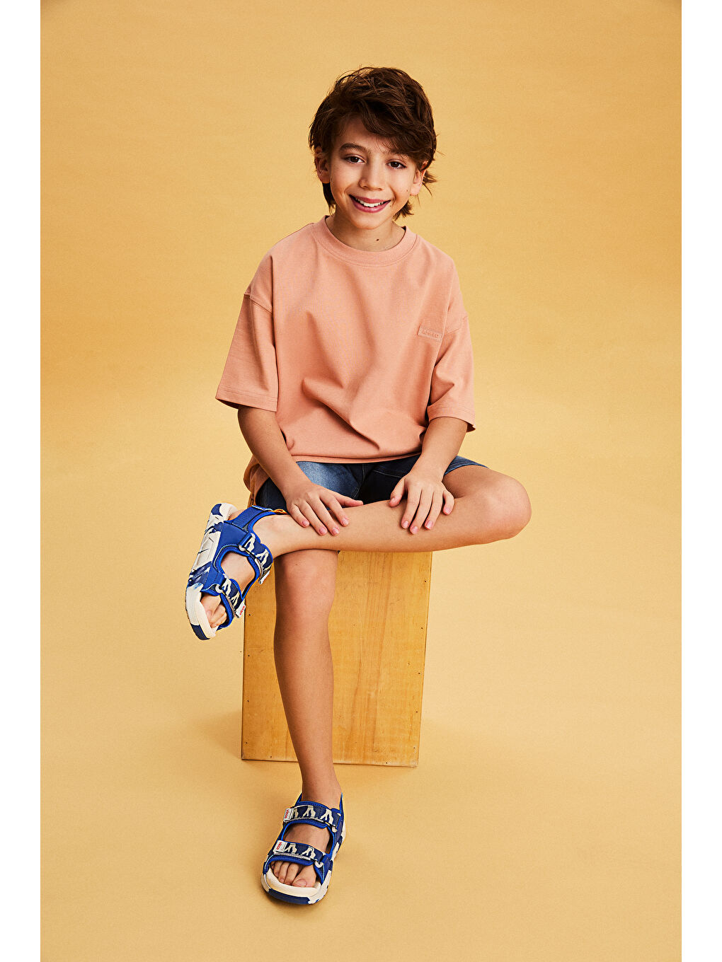 Tape Hafif Erkek Çocuk Lacivert Sandalet