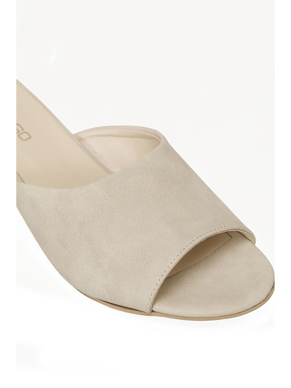 26S-407 6FX Bej Kadın Terlik-6