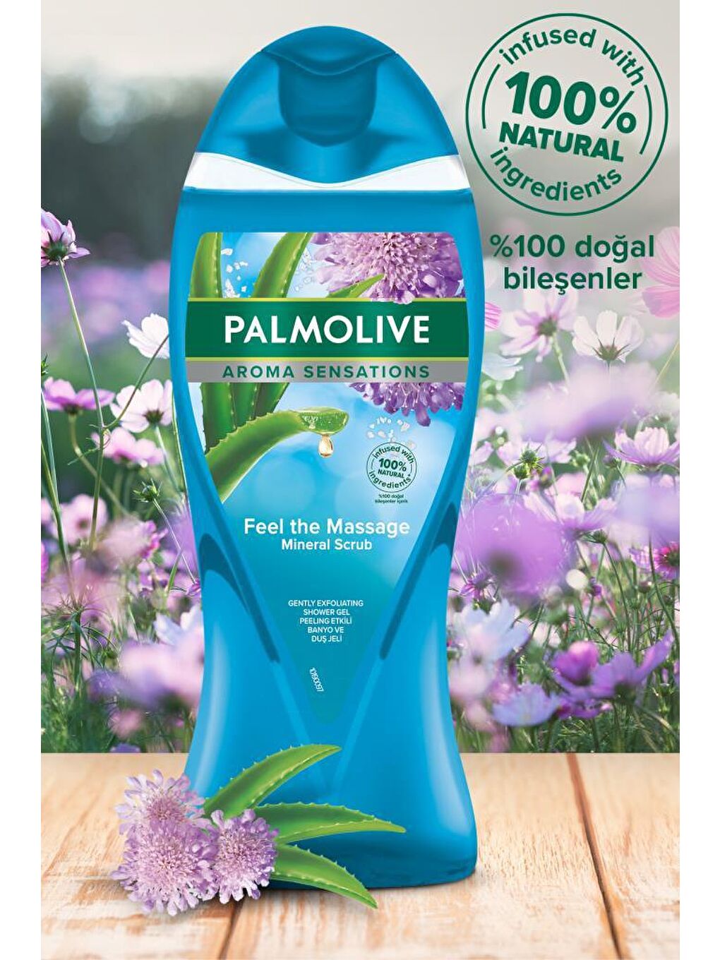 Palmolive Aroma Sensations Feel The Massage Banyo ve Duş Jeli 750 ml x 2 Adet + Duş Lifi Hediye - 1