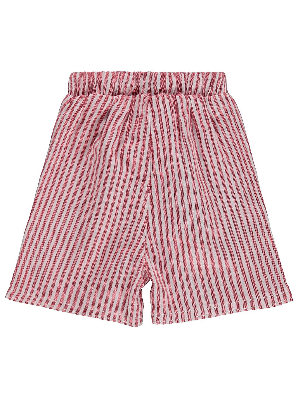 Baby Çizgili 6-18 Ay Şort - Kırmızı-1