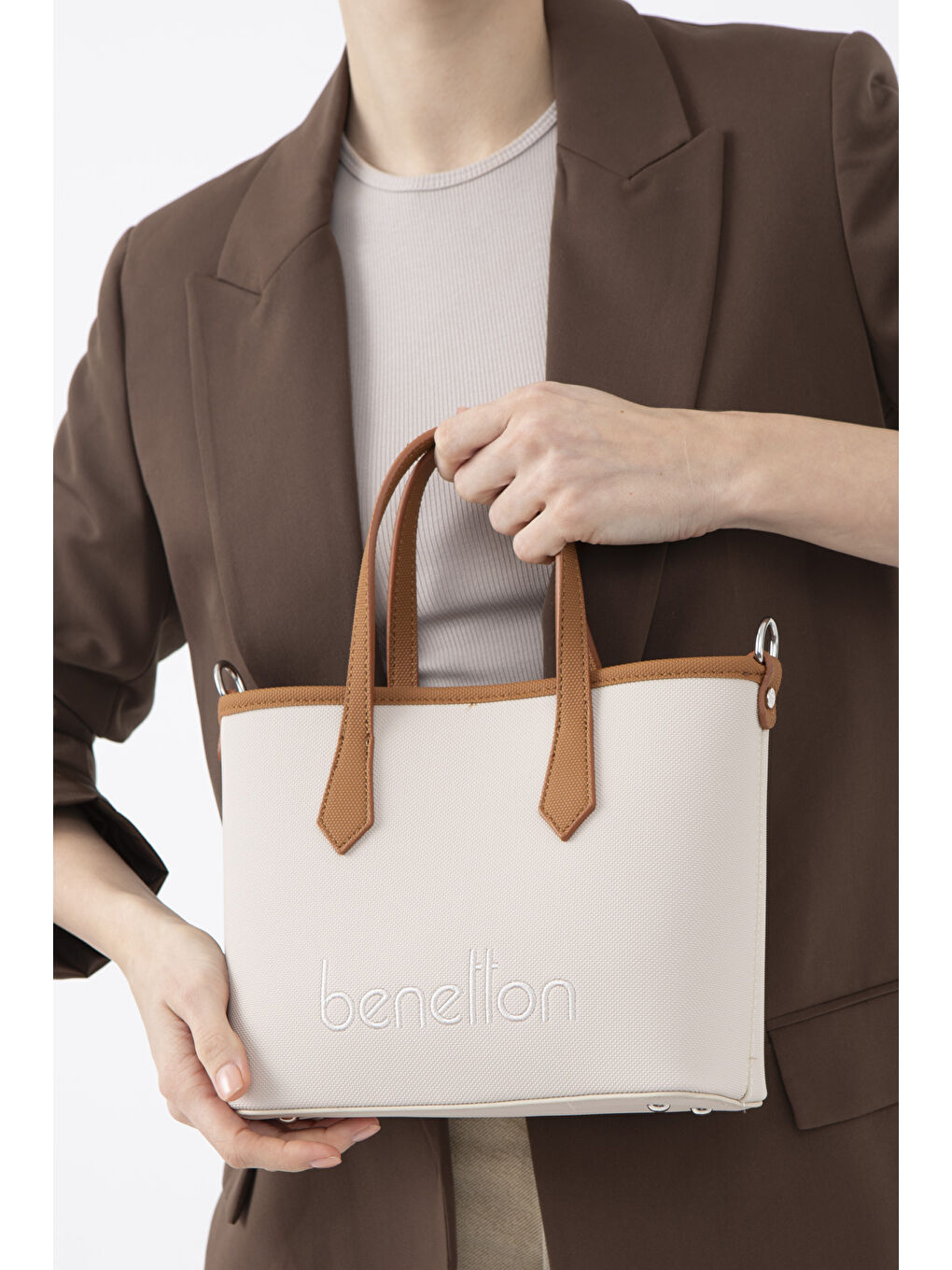 Kadin El Çantasi Bej-Camel BNT1588