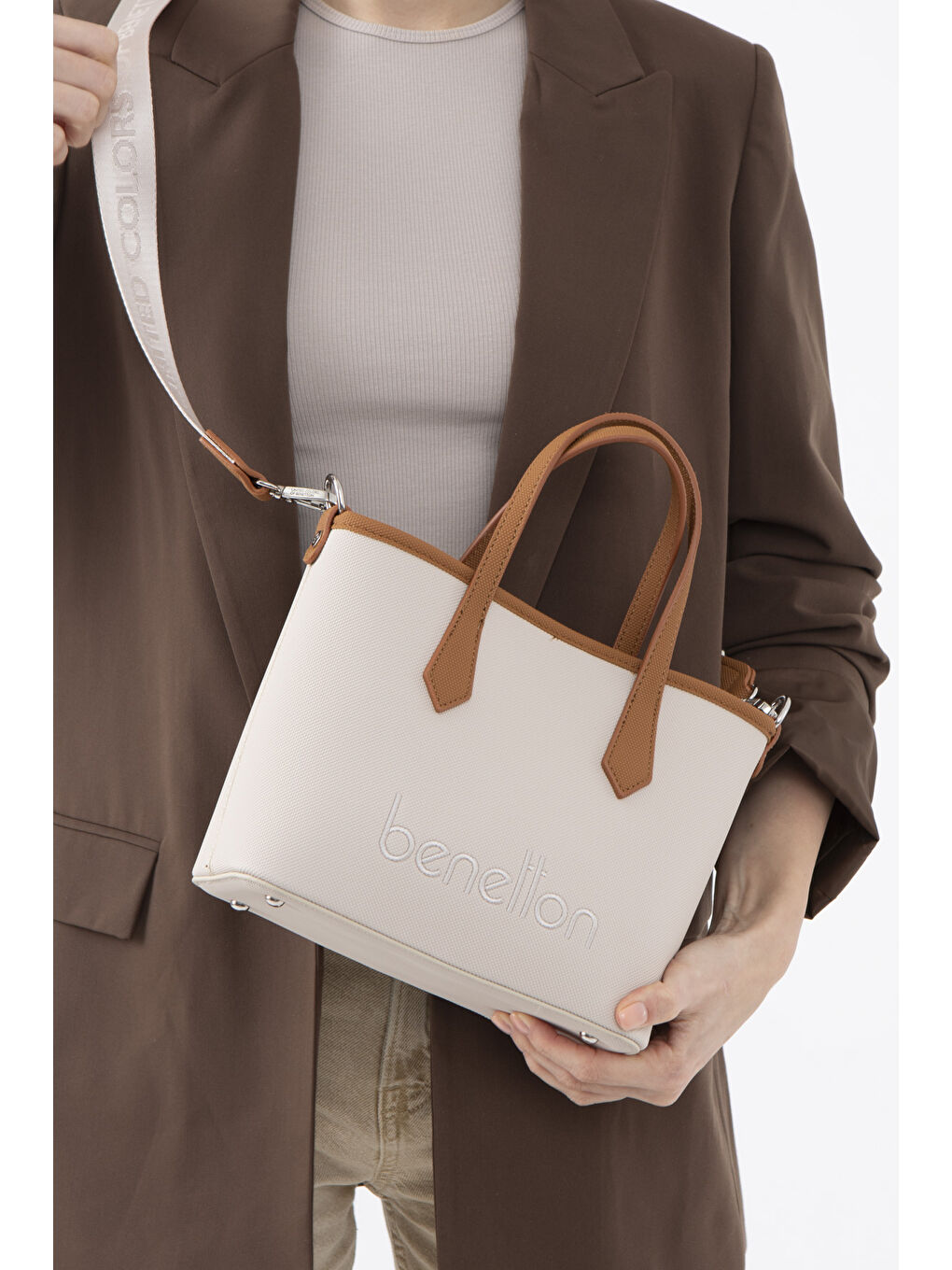 Kadin El Çantasi Bej-Camel BNT1588-1