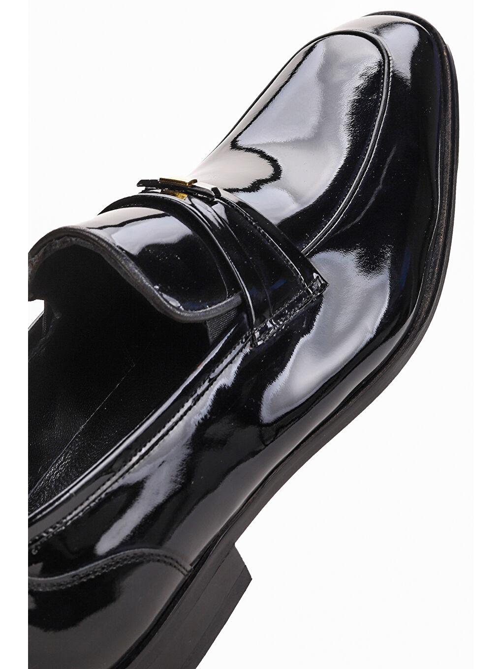 Siyah 1911 %100 Deri Rugan Neolit Taban Klasik Erkek Ayakkabı-5