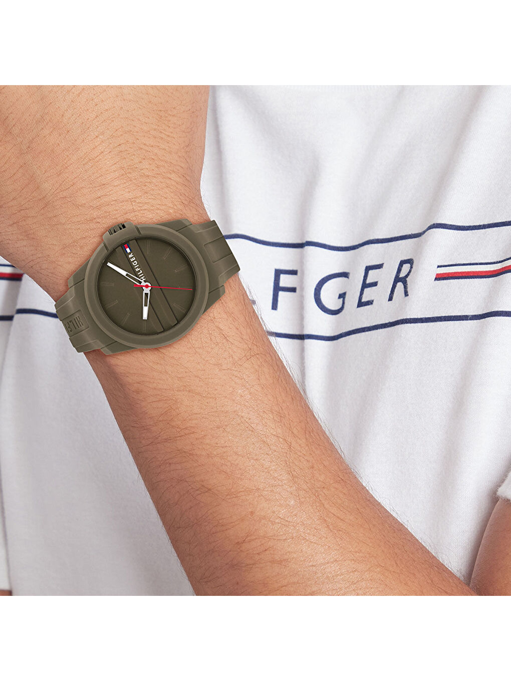 Yeşil TH1710599 Erkek Kol Saati-3