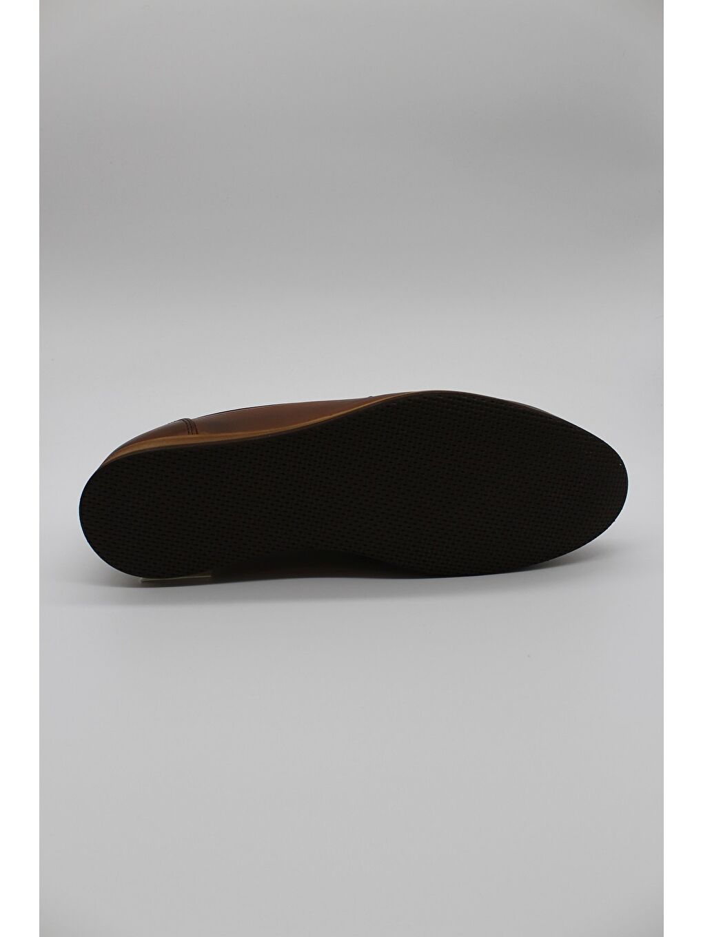 Kahverengi Taba Hakiki Deri Antik Eva Taban Tokalı Klasik Ayakkabı 1033230206-1