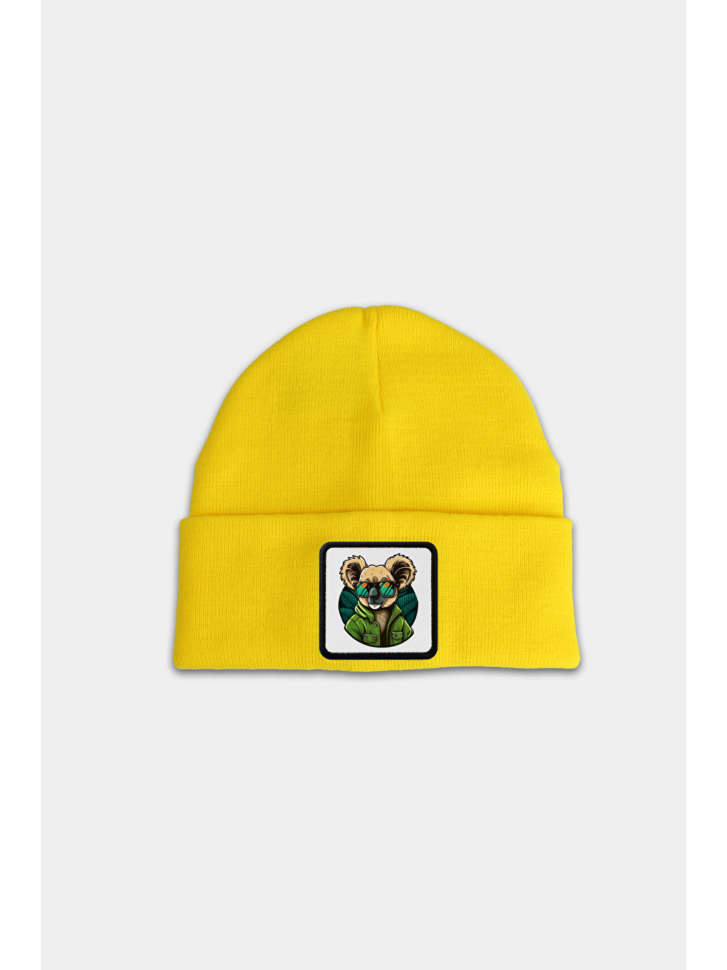 Koala Logolu Sarı Çocuk Bere