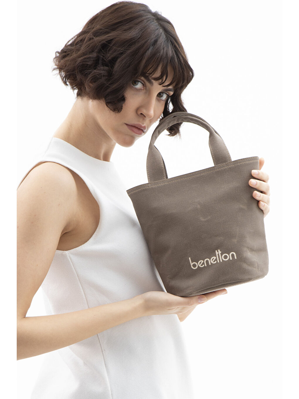 Kahverengi Kadin El Çantasi Kahve BNT1619