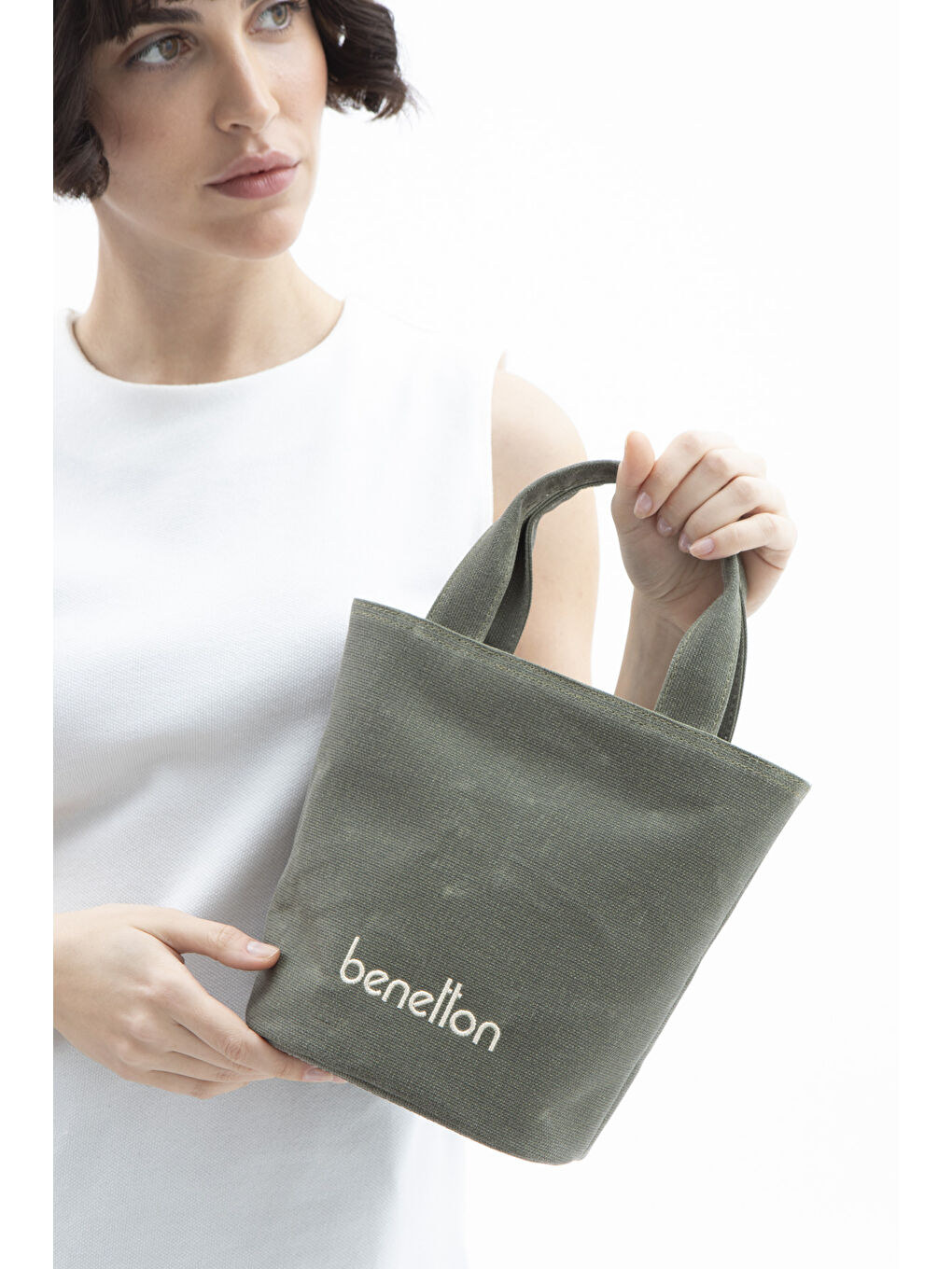 Kadin El Çantasi Haki̇ BNT1619