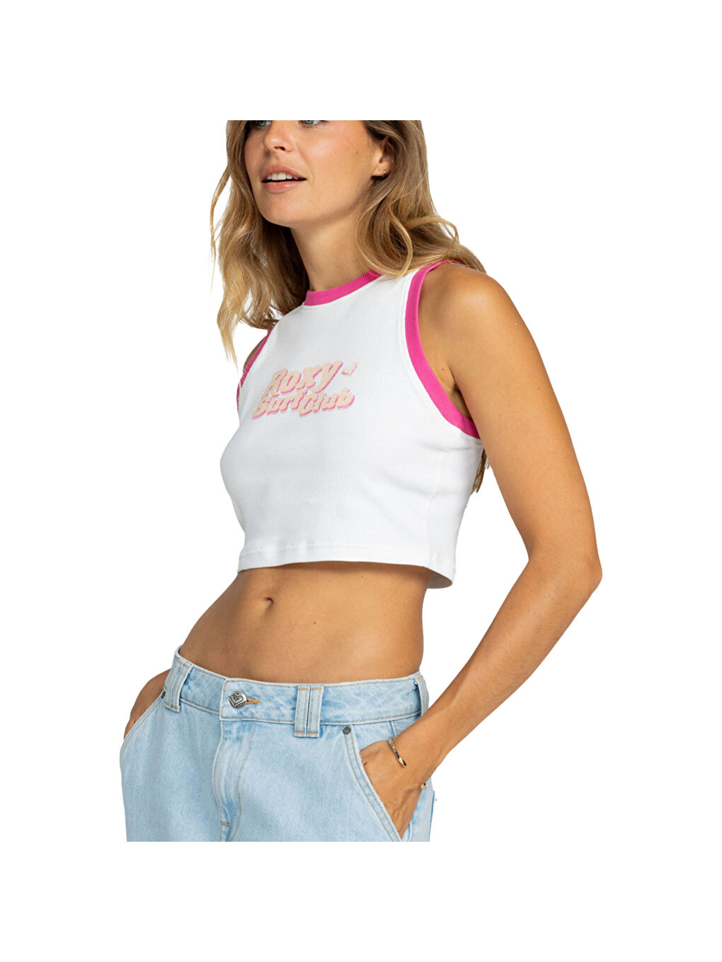 Surfs Life Kadın Beyaz Tişört-2