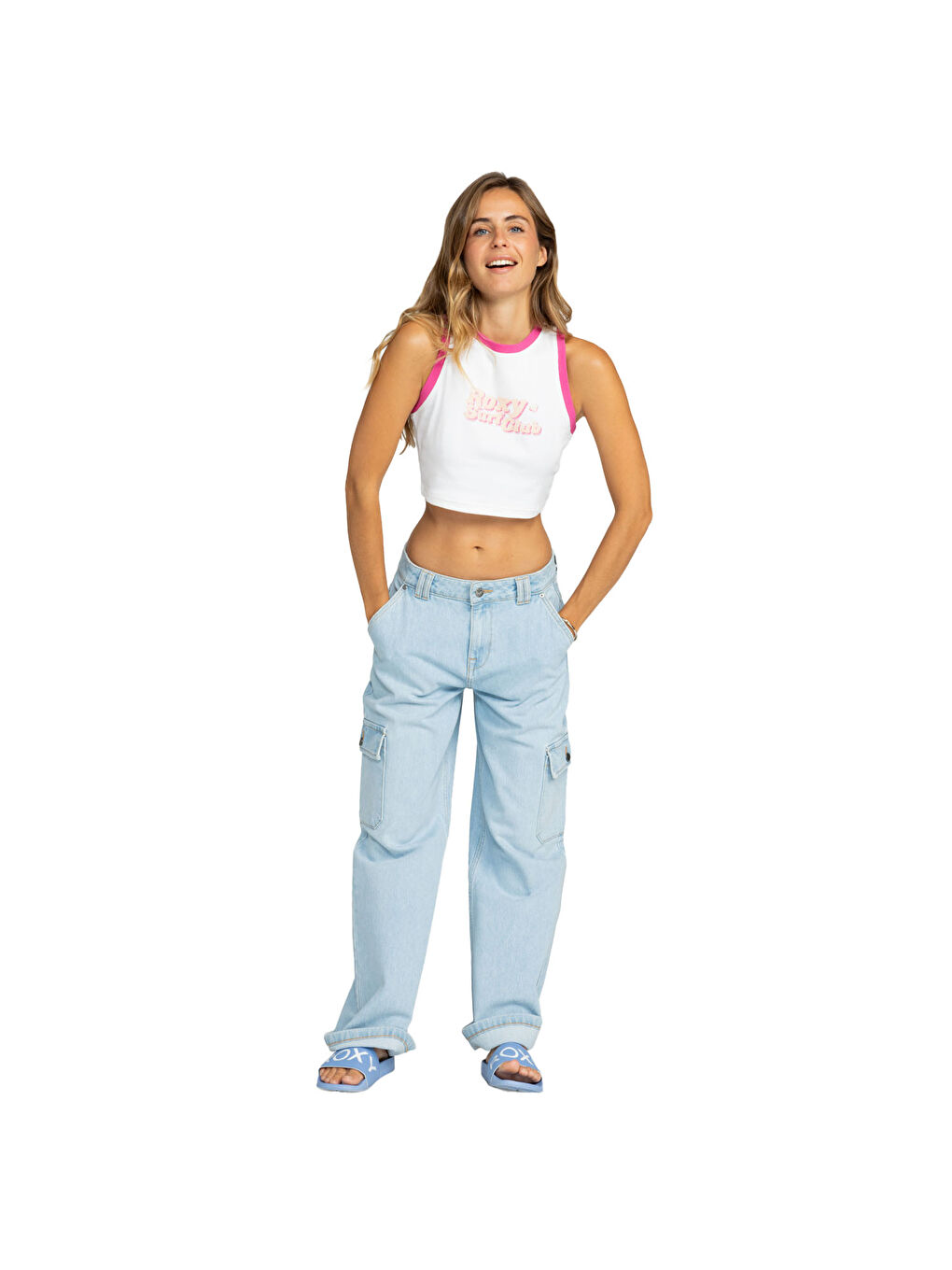 Surfs Life Kadın Beyaz Tişört-5