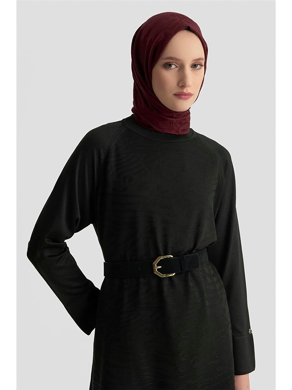Trend Triko Tunik 25Ktd4114 Siyah
