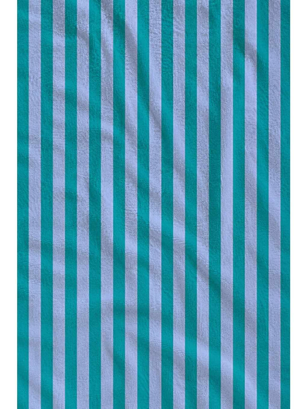 Pop Art Turkuaz Mor İnce Dikey Çizgili Desenli 70x150 Plaj Havlusu - Dijital Baskılı Banyo Havlusu-2