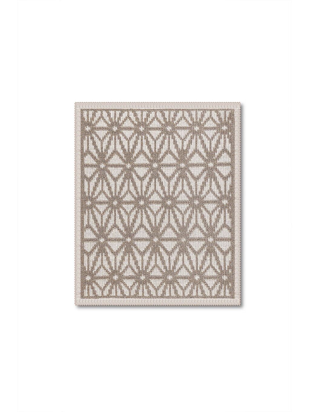 Nocta Doğal Pamuklu 2'li Banyo Paspas & Halı Seti 60x100 50x60 Bej-2