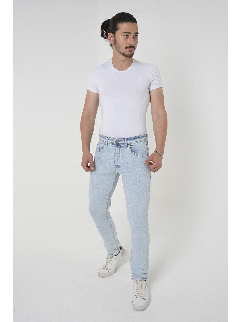 comstar Füme Slim Fit Elastanlı Denim Erkek Jean - 3