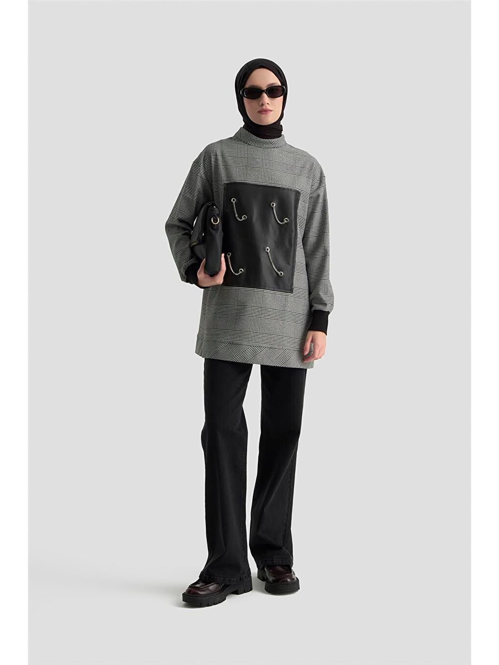 Trend Tunik 24Kt467 Siyah