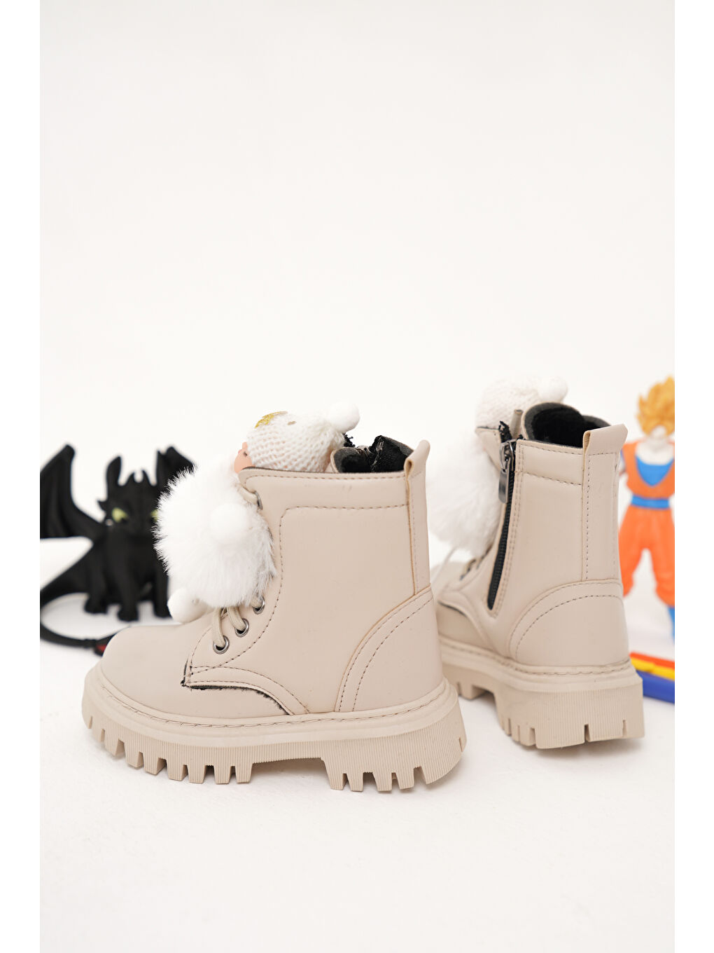 Bej D006 Günlük Ortopedik Kız Çocuk Bebek Botu-3