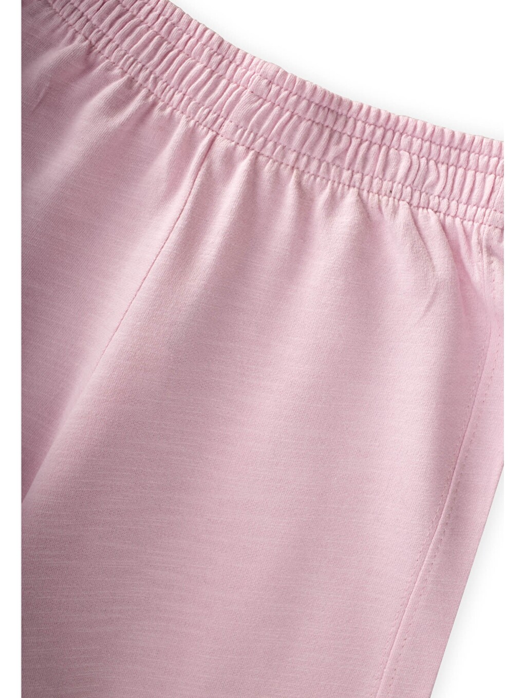 Geniş Kesim Pantolon 4-12 Yaş Pudra Pembe-2