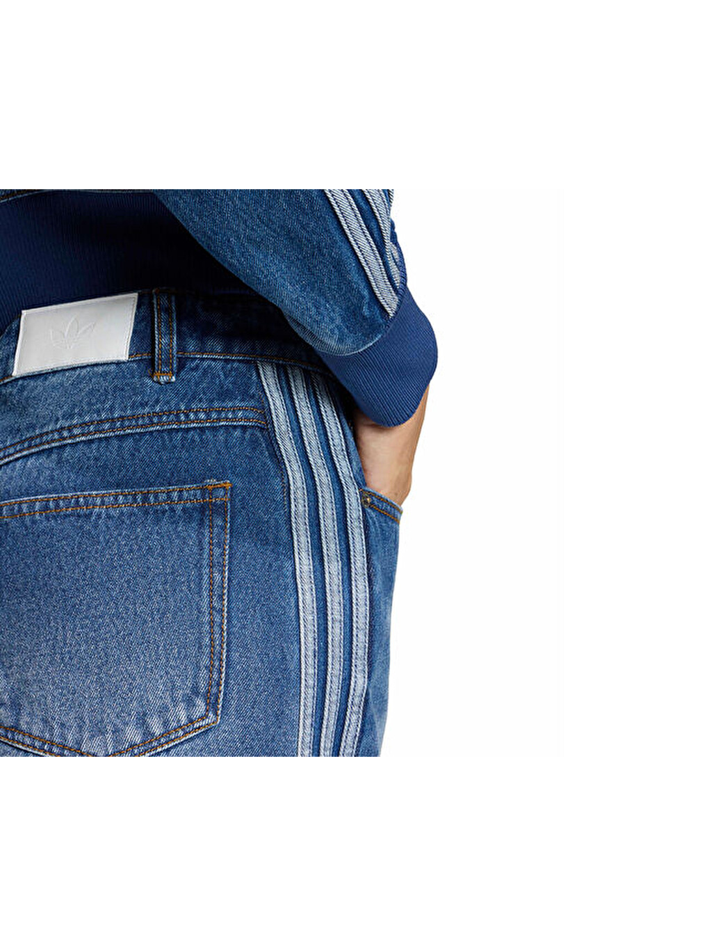 3s Sk Denim Kadın Günlük Etek Kd2908 Mavi-3