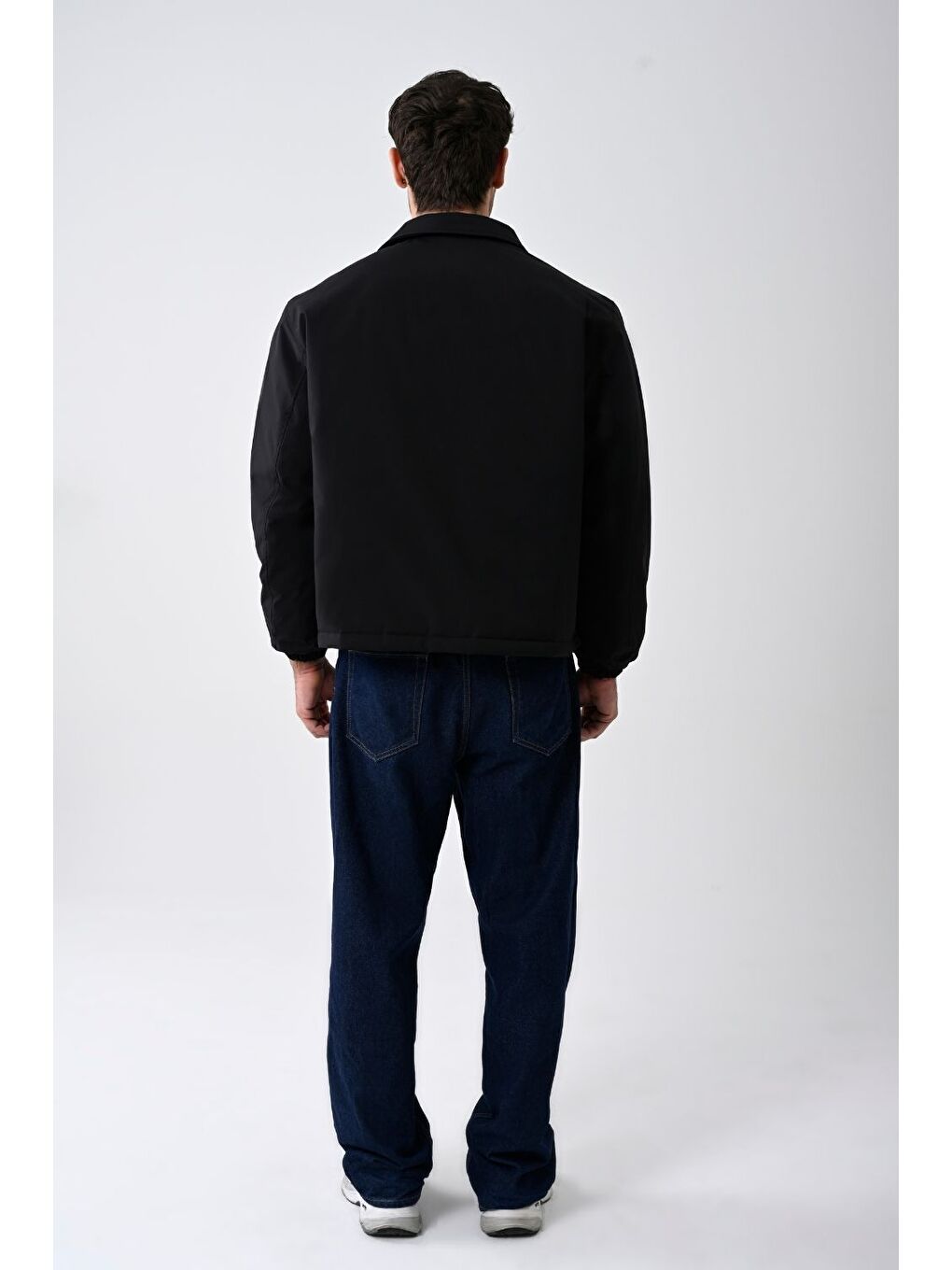 Siyah Vibes X Vesto Boxy Fit Ceket 003-3