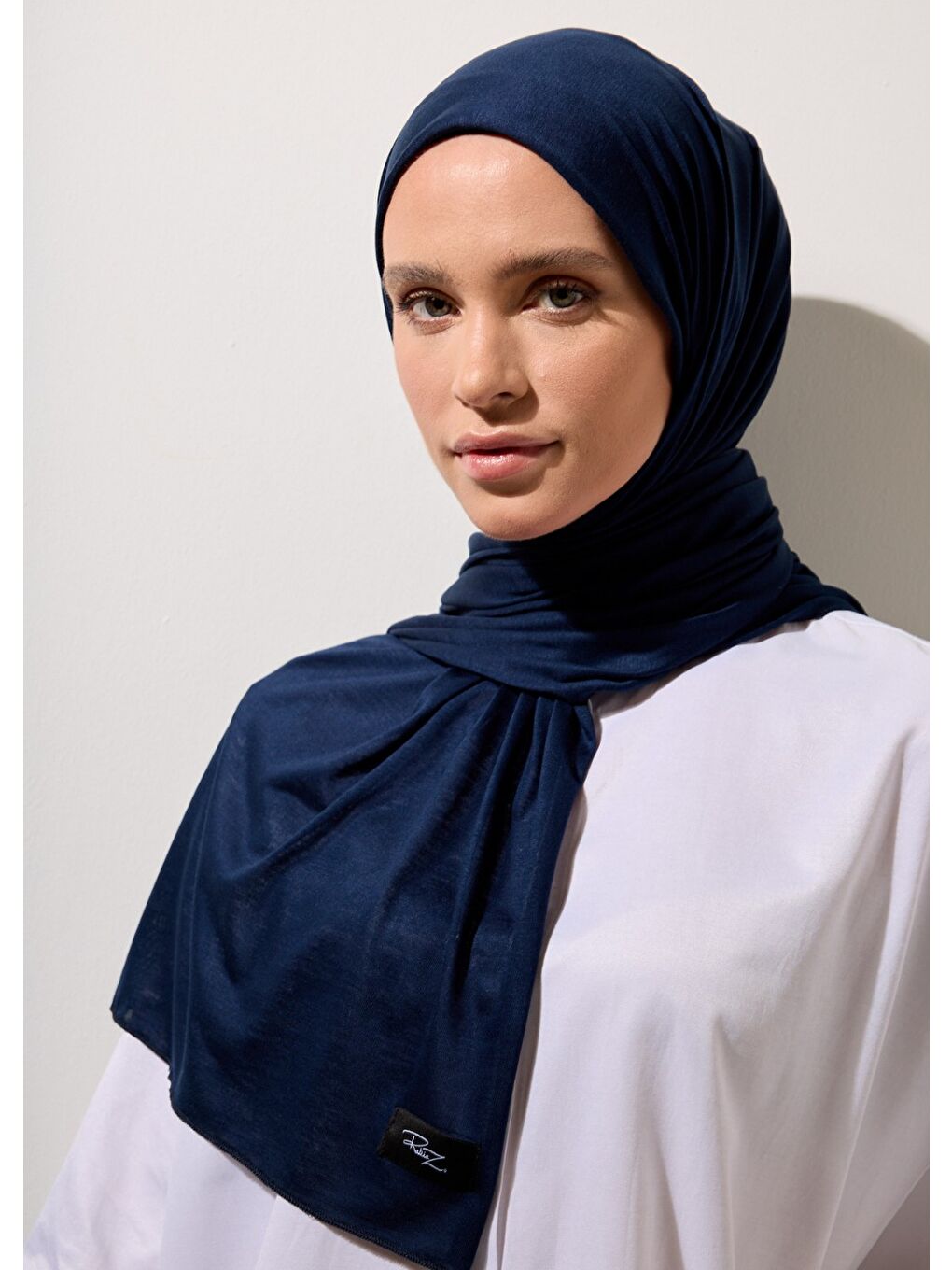 Tesettür Şal - Lacivert Viskon