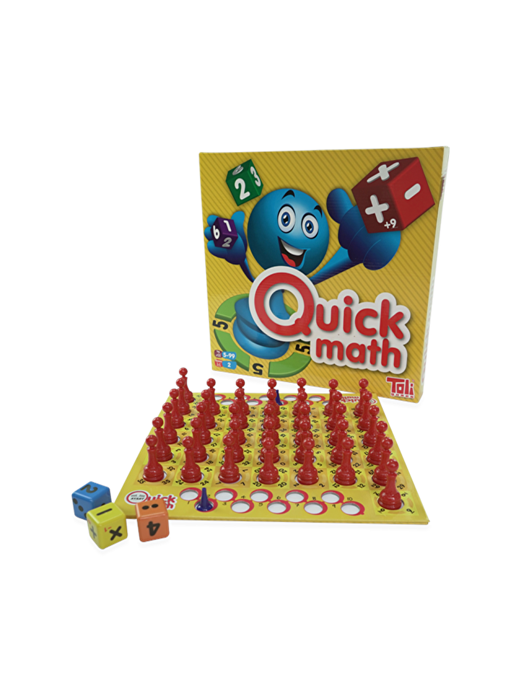 Toli Games Karışık Quick Math Zeka Oyunu - Matematik Oyun Seti