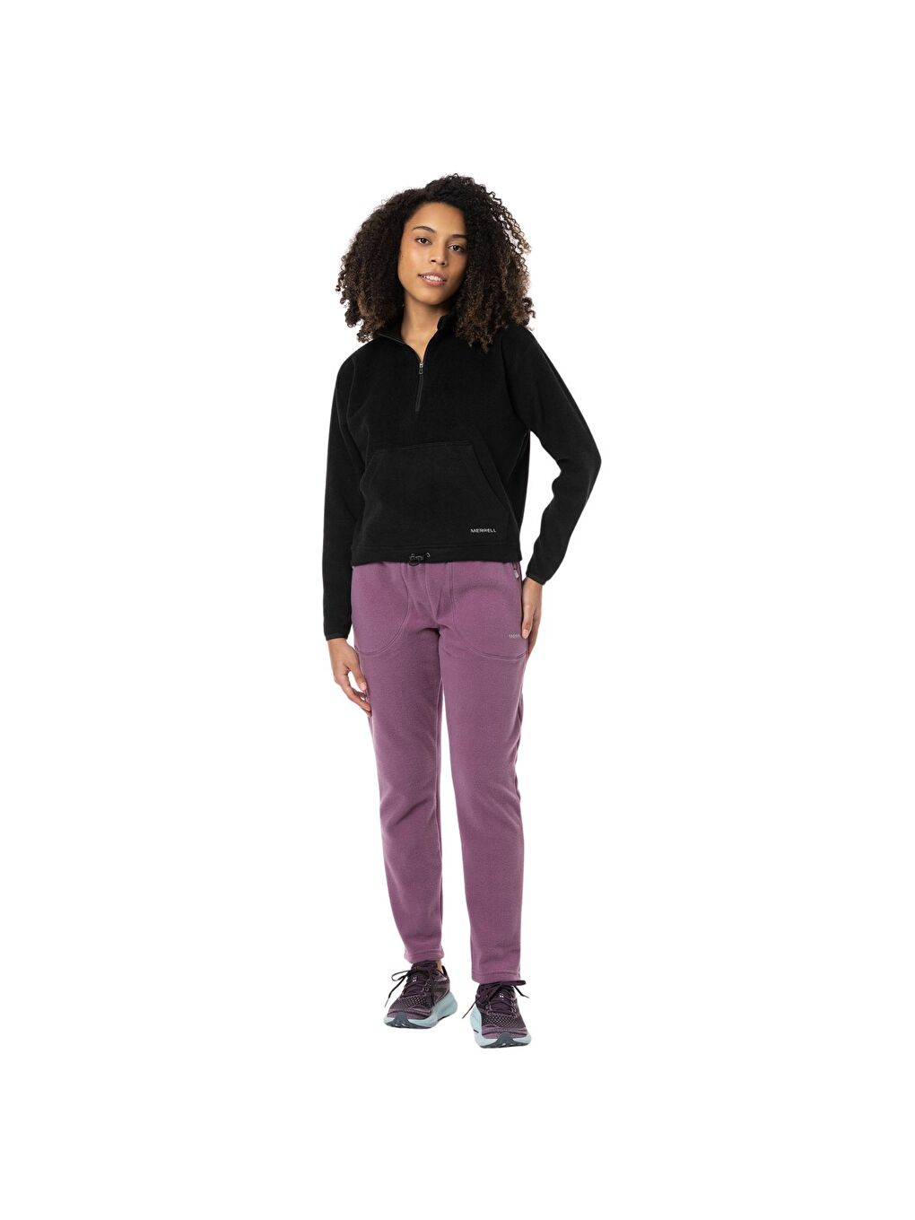 Stamp Kadın Siyah Sweatshirt-5