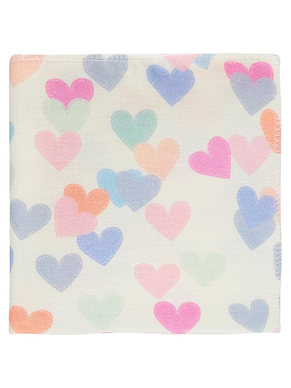 Baby Kalp Empirme 75x75 Cm Battaniye - Ekru-1