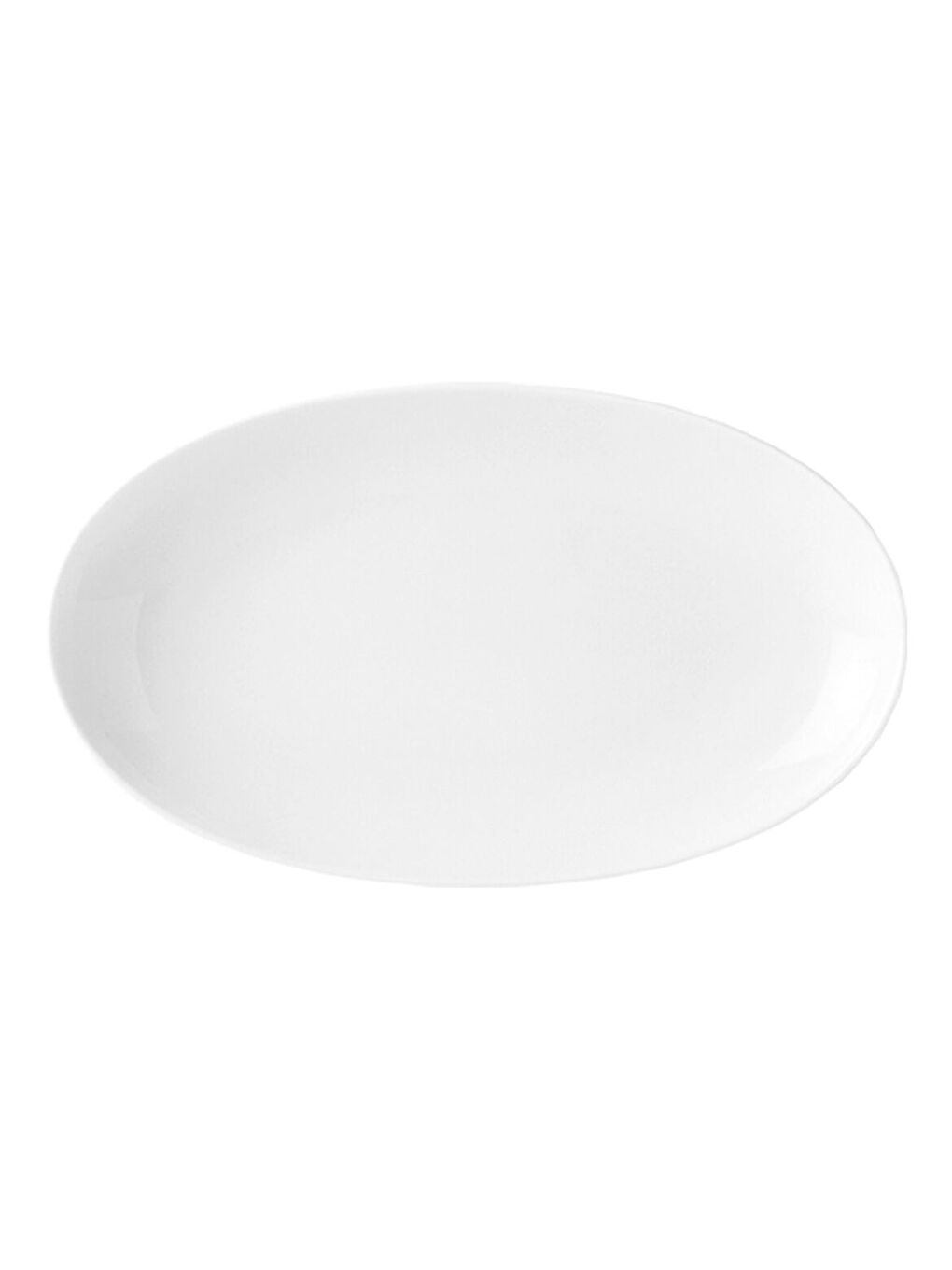 Ekru Elips 30 Cm Kayık Tabak-2