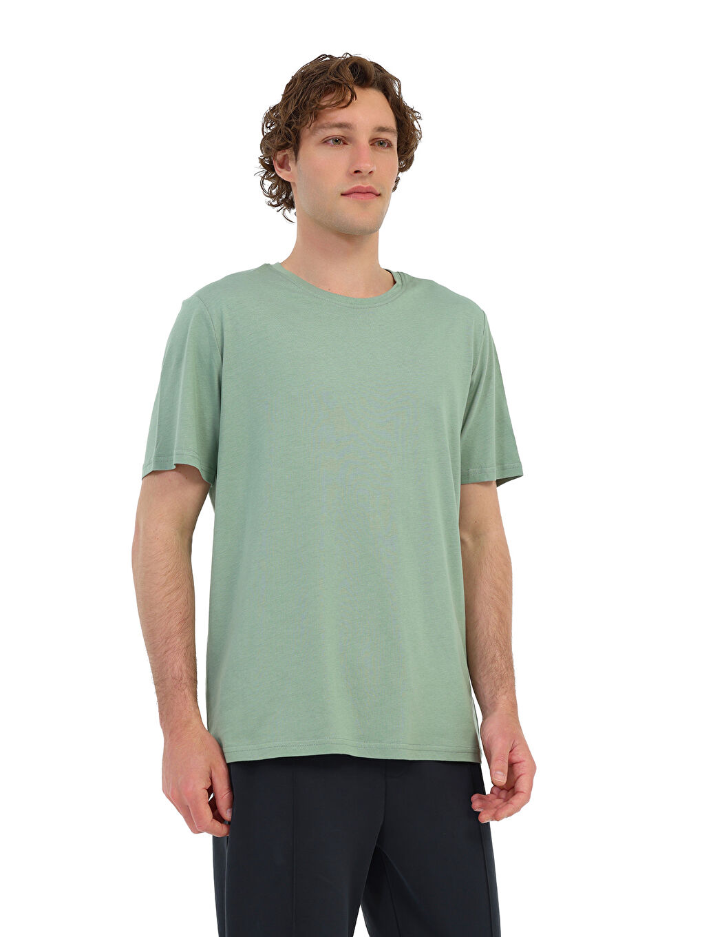 Yeşil Erkek Kısa Kol T-Shirt