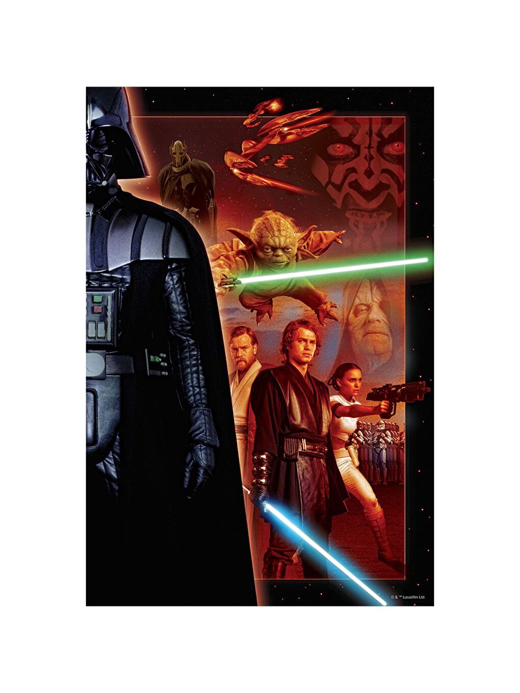 Star Wars Classic İkili Puzzle 150 Parça 10255-2