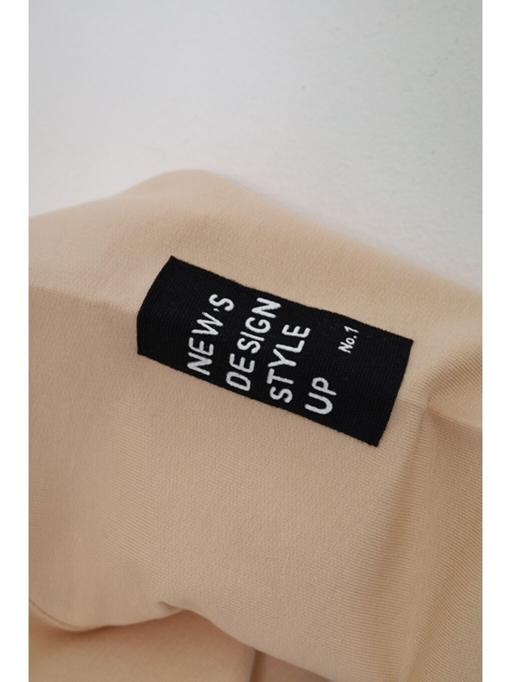 Bej Erkek Çocuk Kolu Arma Detaylı Tulum-2