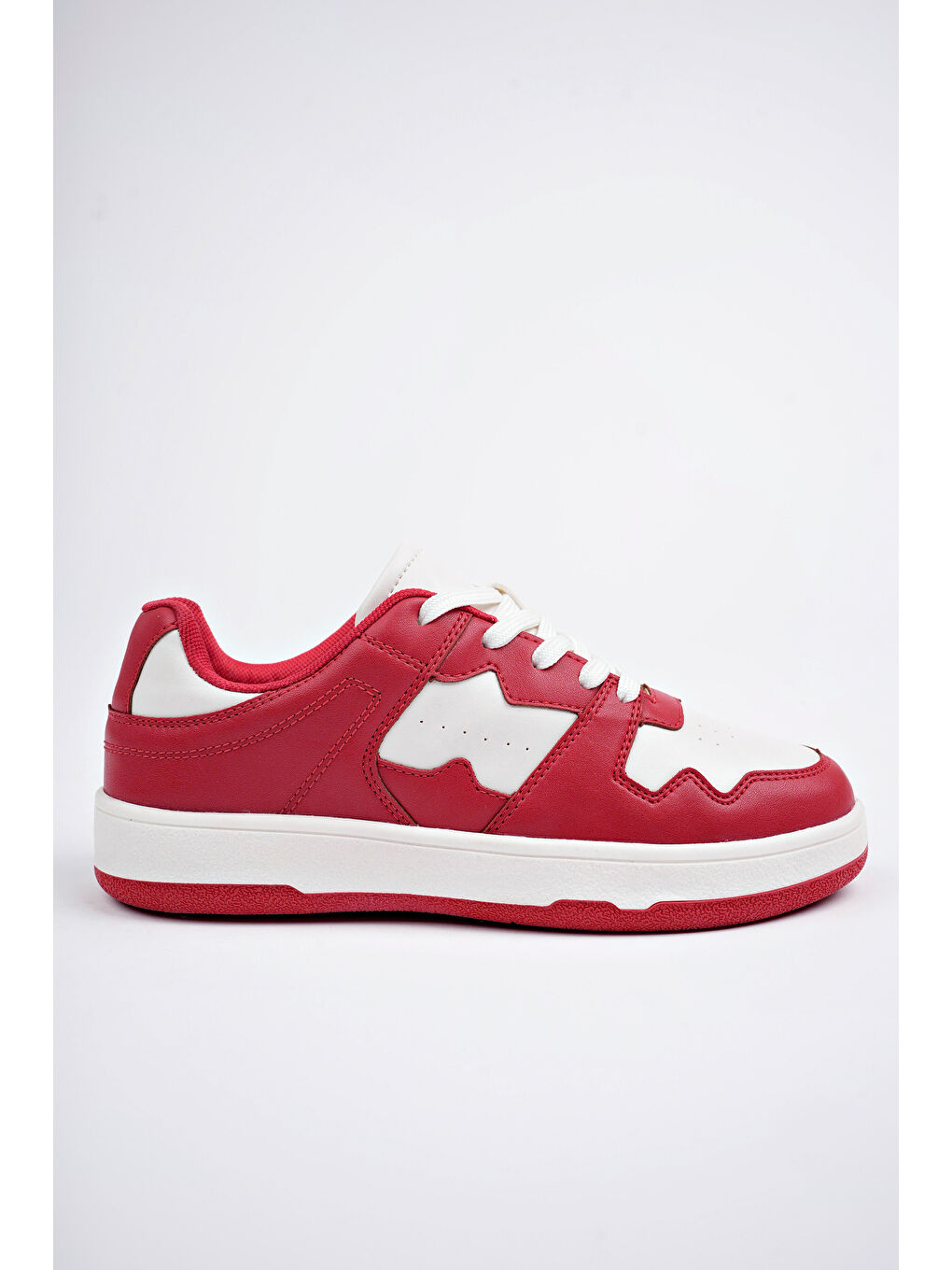Kırmızı Kadın Günlük Sneaker Ayakkabı-1