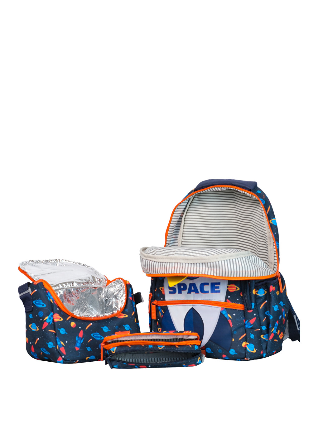 Space Erkek Çocuk Çanta Seti-3
