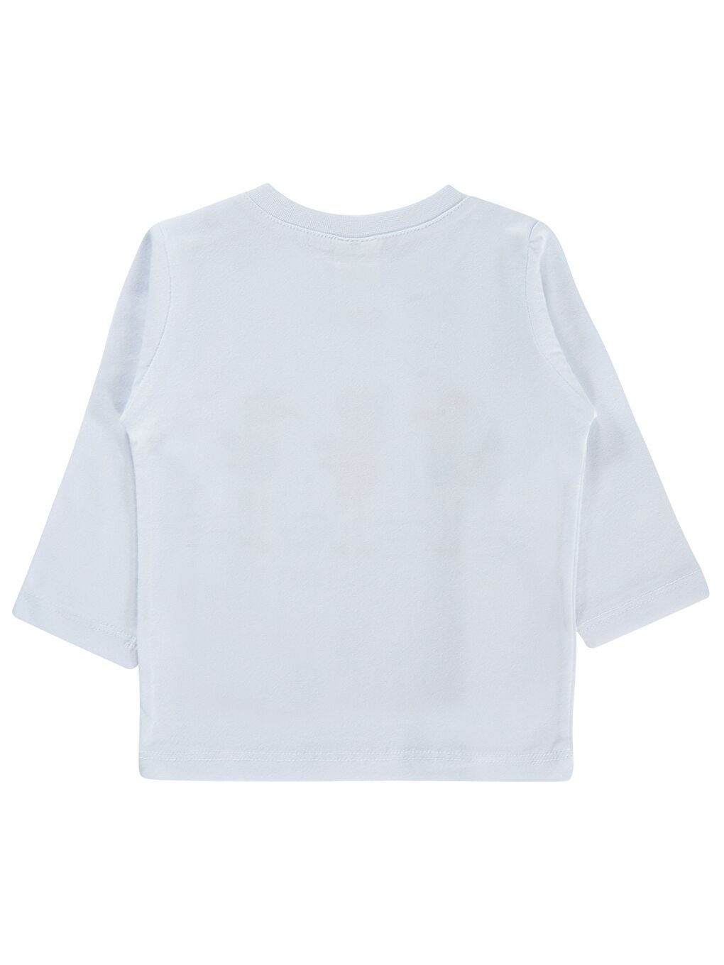 Baby Leylek Baskılı 6-18 Ay Sweatshirt - Beyaz-1