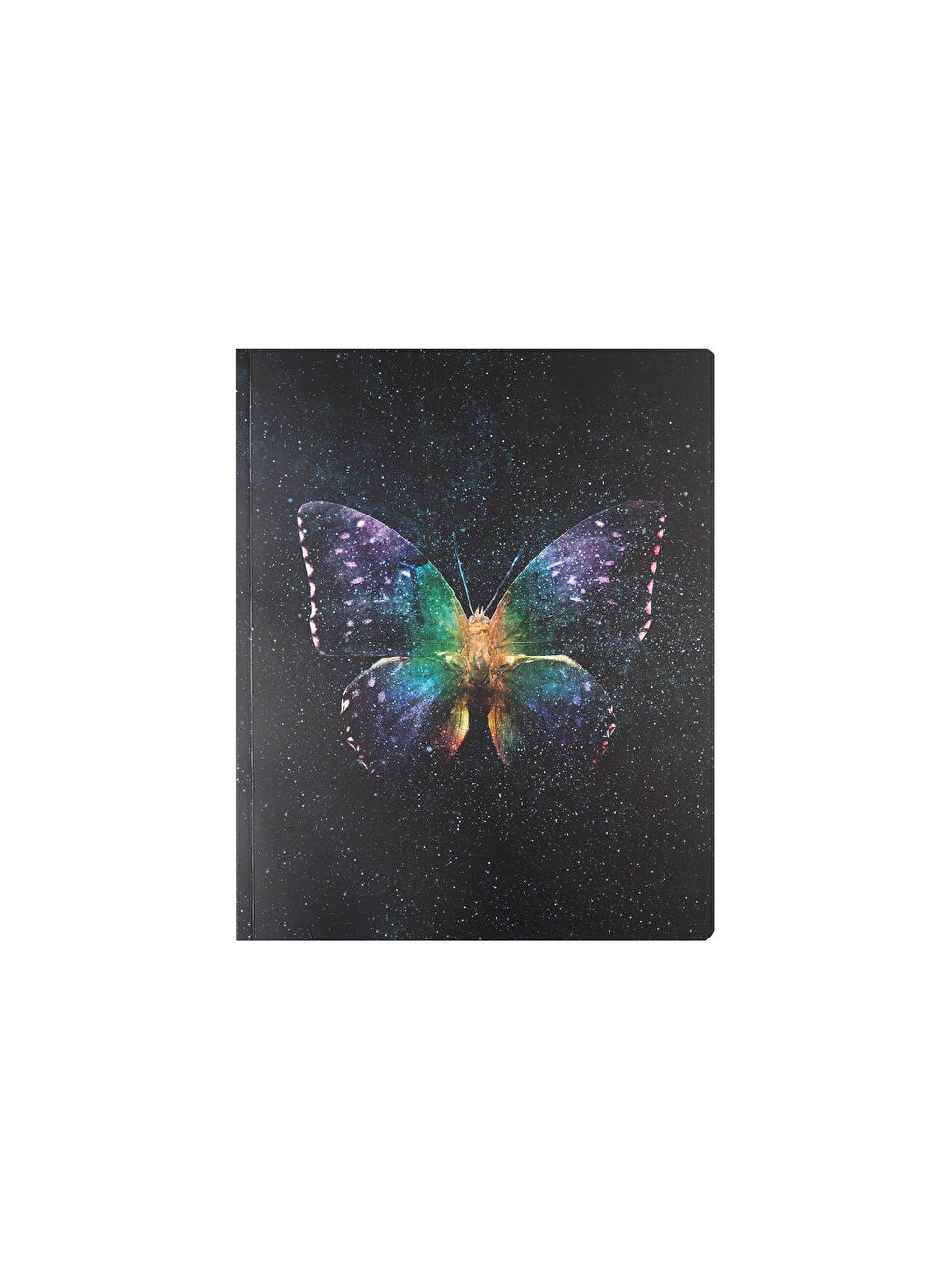 Keskin Color Mor 13x16.5 Kareli Bind-Note Butterfly - Mor