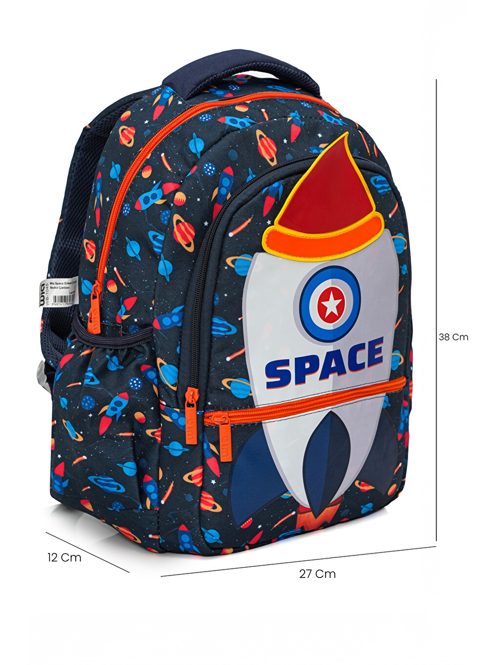 Space Erkek Çocuk Çanta Seti-9