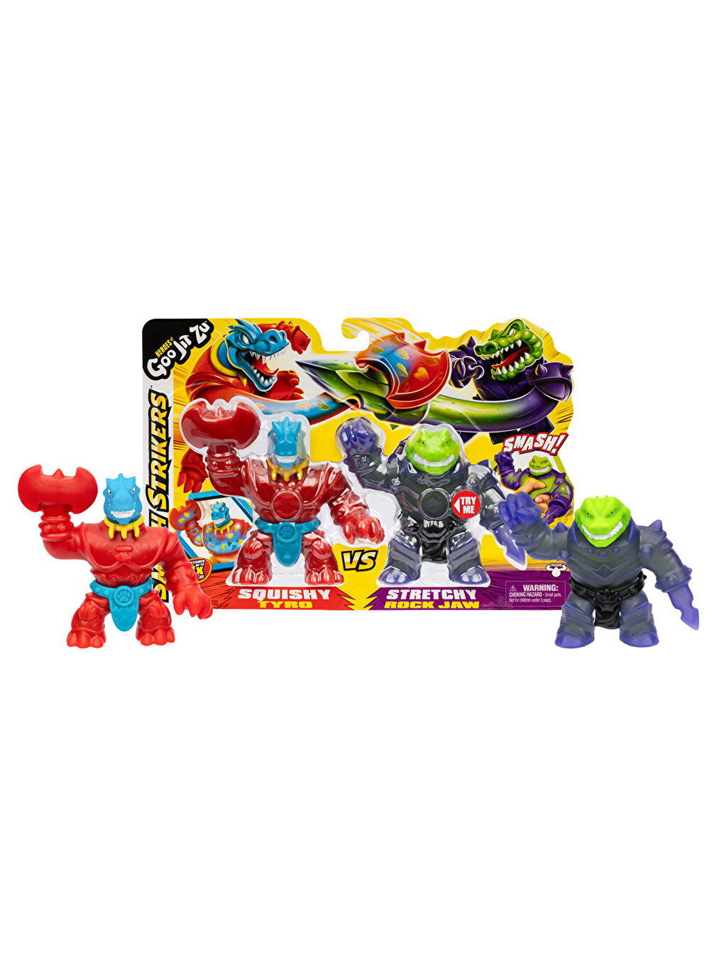 Smash Strikers Tyro ve Rock Jaw 42804-1