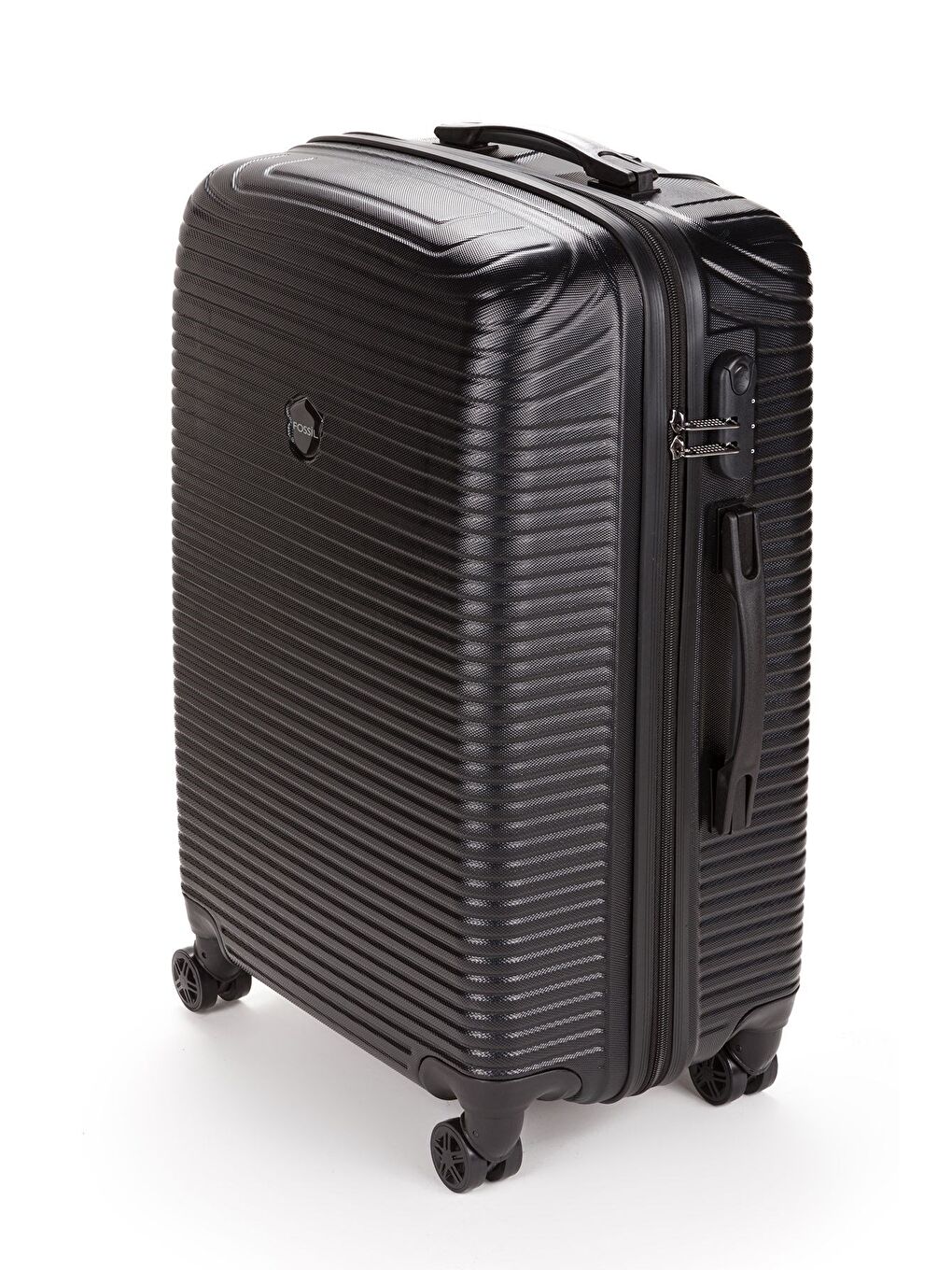 Siyah ABS Unisex Büyük Boy Valiz FSL125-6