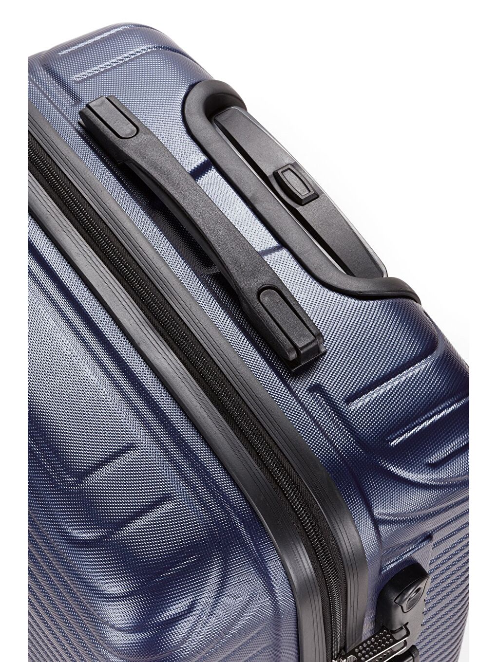 Lacivert ABS Unisex Büyük Boy Valiz FSL125-6