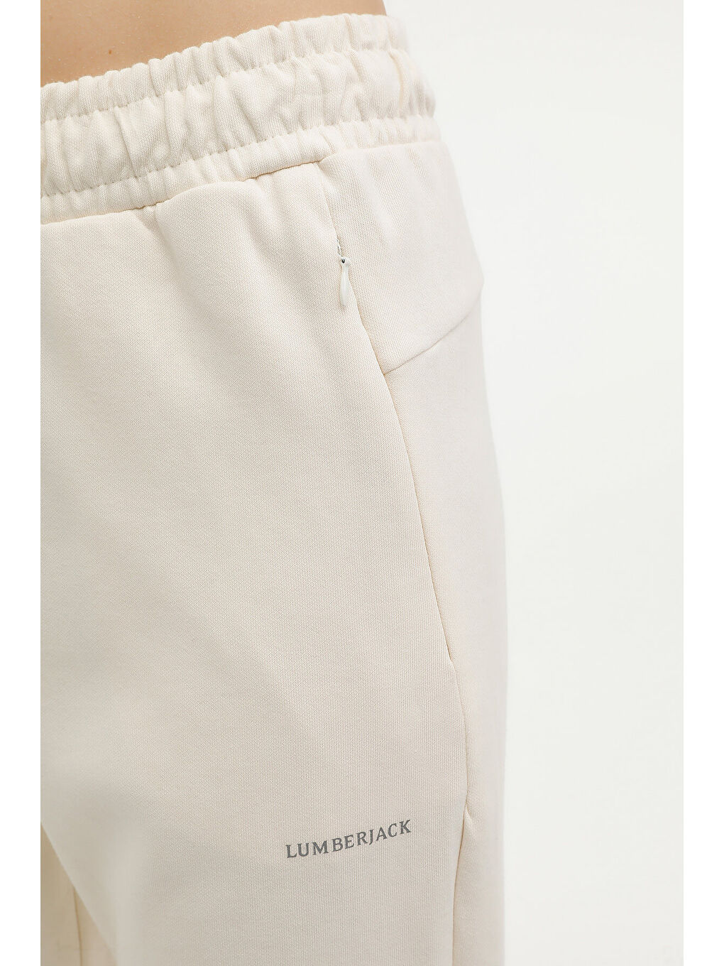 Bej W-CT322 MILA TRACK PANTS Ekru Kadın Eşofman Altı-3