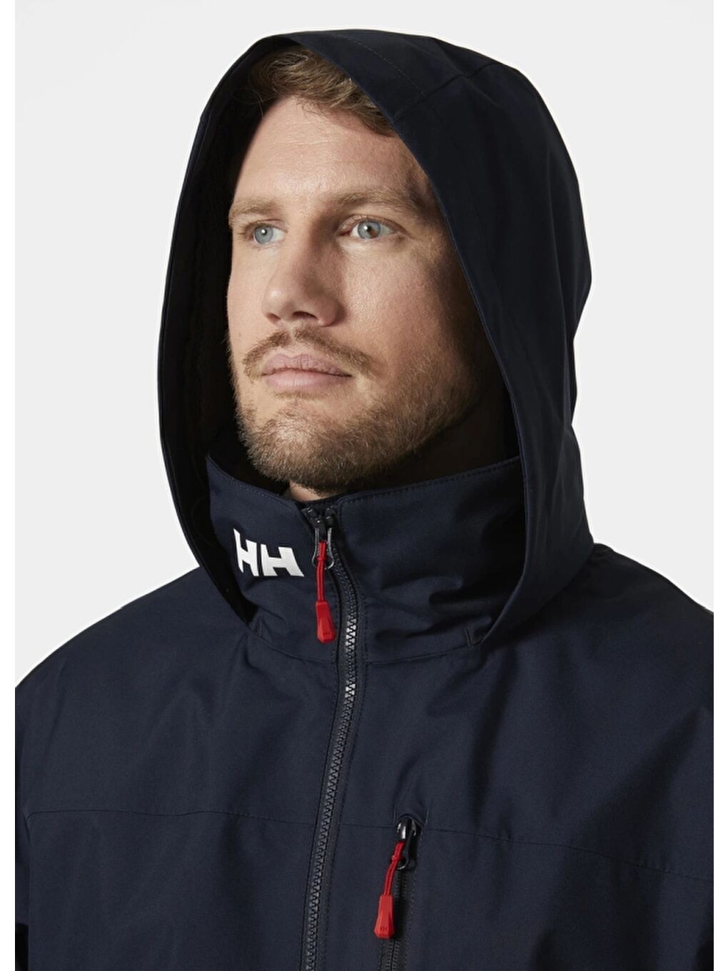 Helly Hansen Lacivert Crew Hooded Midlayer 2 Jacket Erkek Mont HHA.34442.HHA.597 - 2