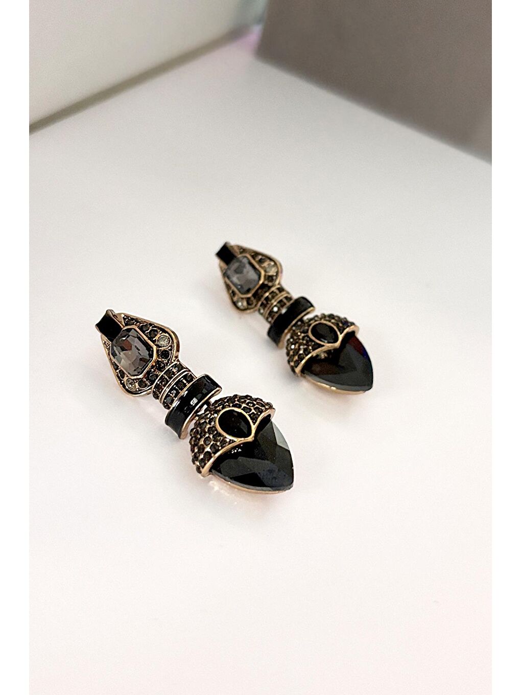 Siyah Vintage Soul Kadın küpe