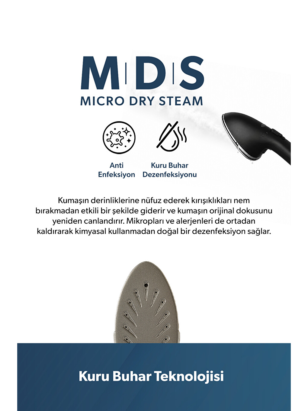 Steamlab 1181h Kendinden Masalı Buhar Kazanlı Ütü-4