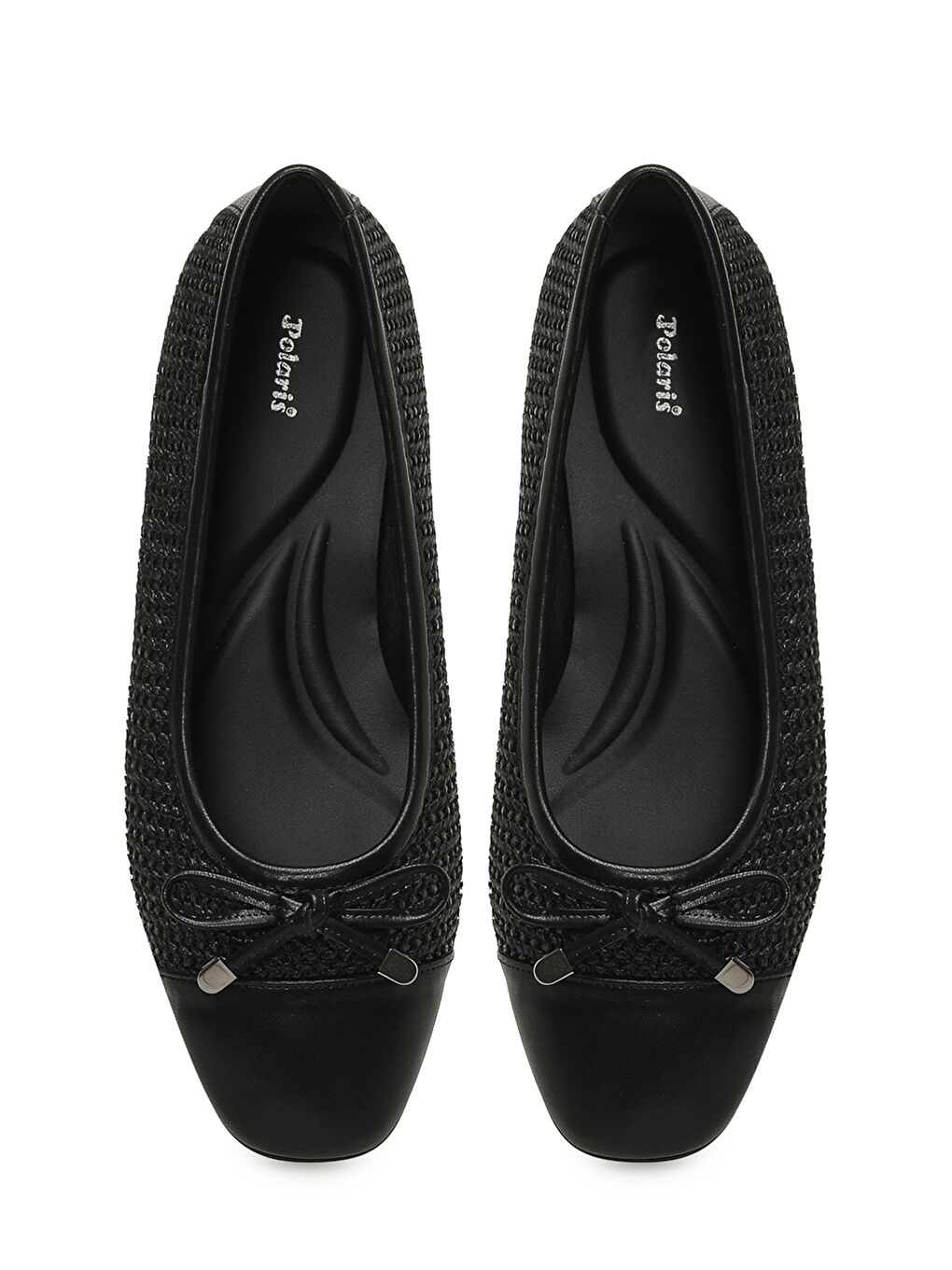 327001.Z 6FX Siyah Kadın Babet-3