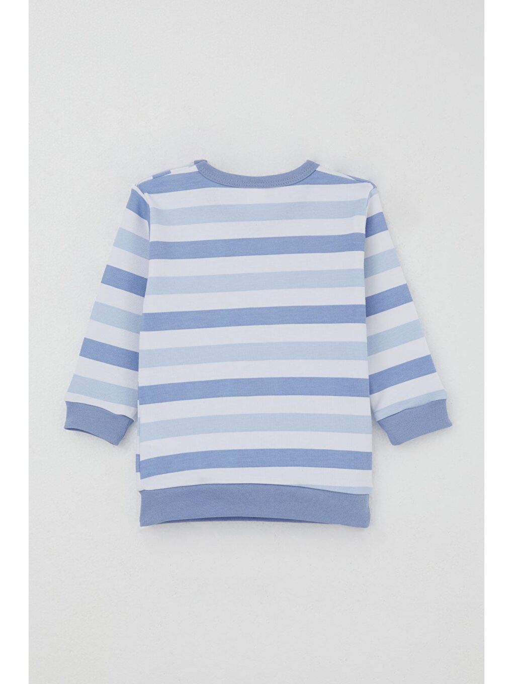 Erkek Bebek Pijama Takımı Omuzdan Patlı Sevgi Temalı Emoji Armalı Karışık Renk (4 Ay-1 Yaş)-1