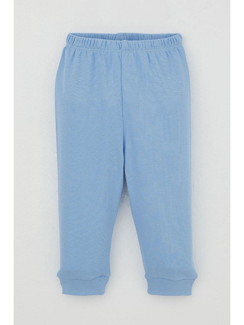 Erkek Bebek Pijama Takımı Omuzdan Patlı Sevgi Temalı Emoji Armalı Karışık Renk (4 Ay-1 Yaş)-5