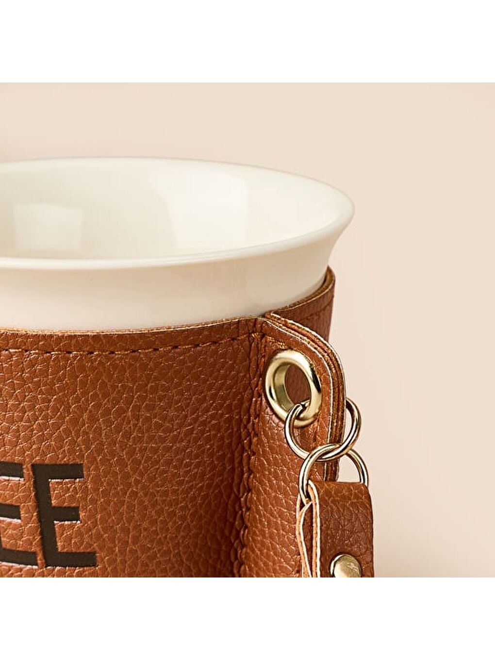 Kitchen Seramik Mug - Kahverengi - 300 ml-4